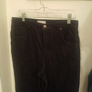 Ladies black jeans size 14